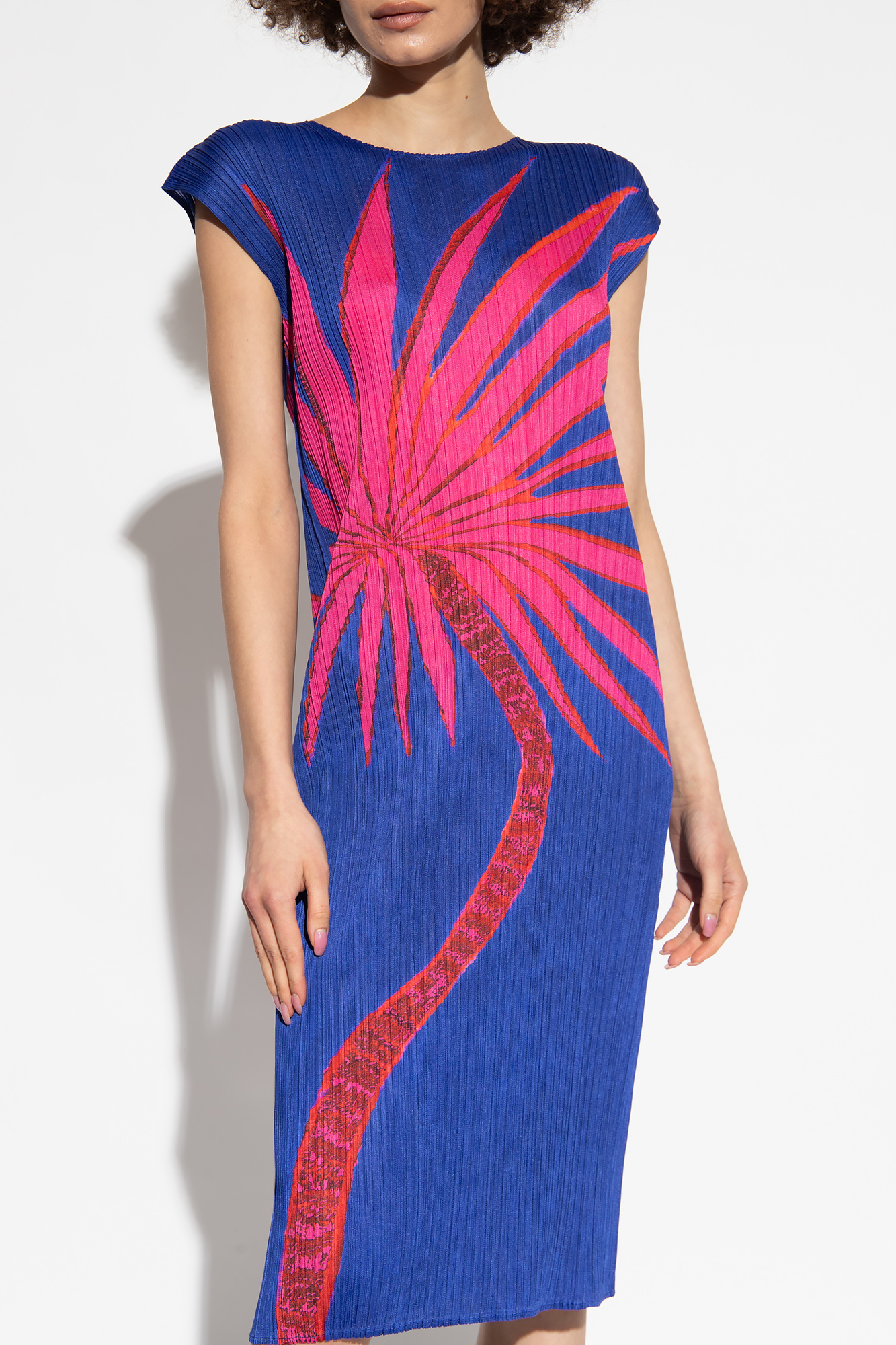 Blue Pleated dress Issey Miyake Pleats Please - Vitkac Canada